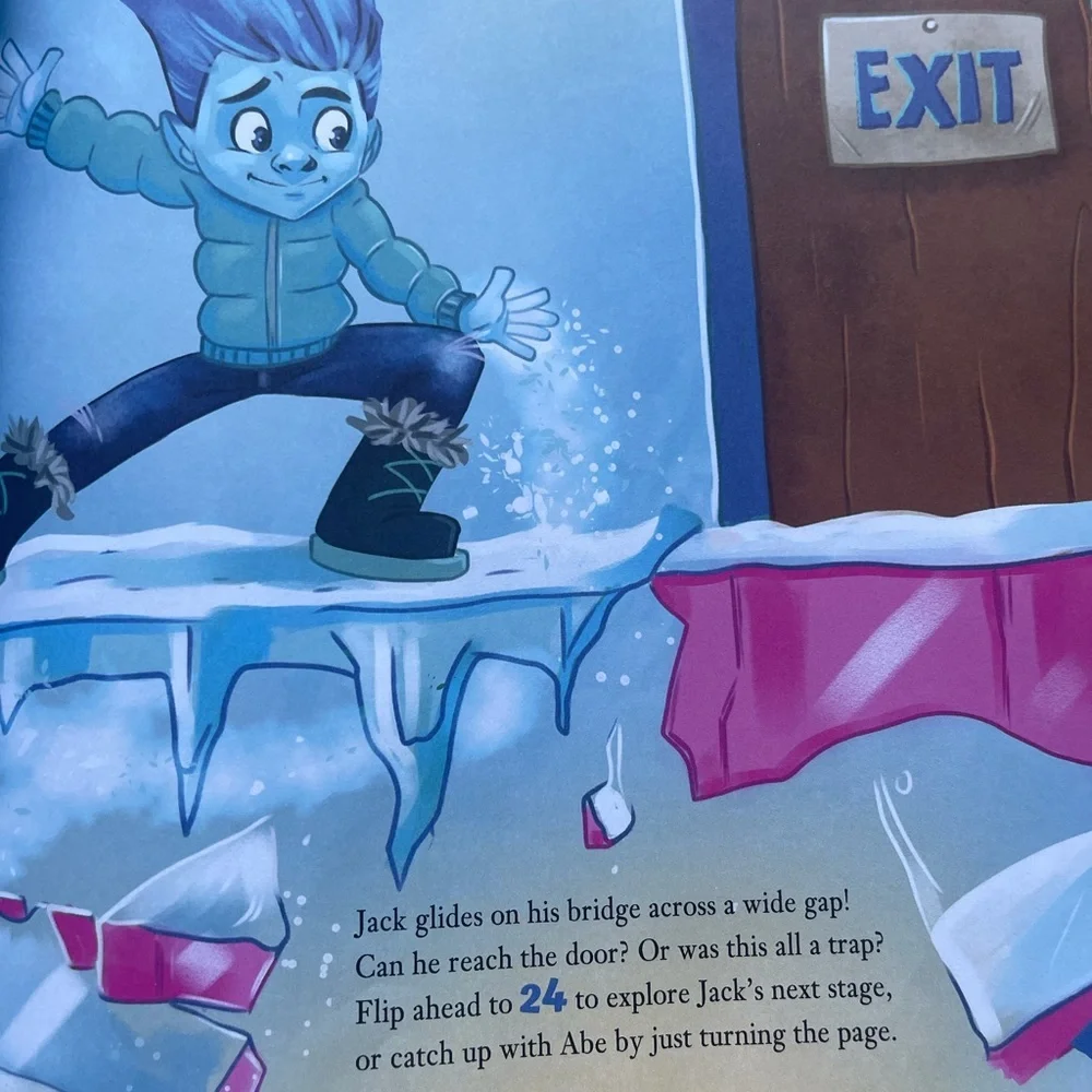 Jack Frost vs. the Abominable Snowman Children's Reading Book